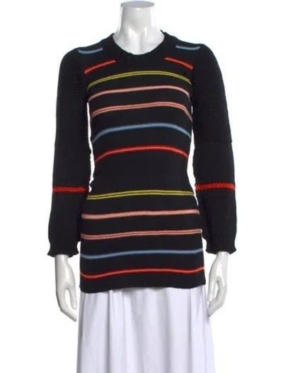 Pre-owned Sonia Rykiel Vintage Late 1960's - Early 1970's Sweater In Black