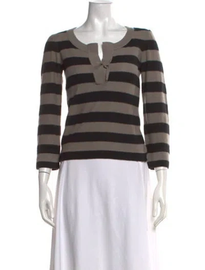 Pre-owned Sonia Rykiel Vintage Late 1980's - Early 1990's Sweater In Grey