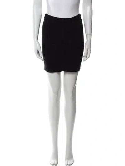 Pre-owned Sonia Rykiel Vintage Mini Skirt W/ Tags In White
