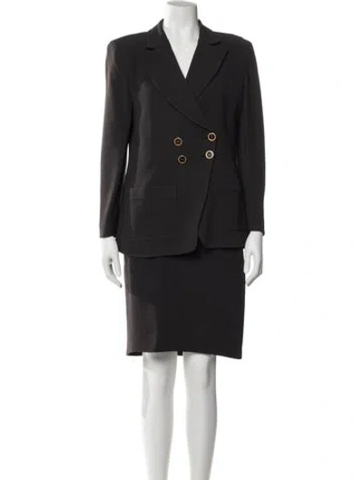 Pre-owned Sonia Rykiel Vintage Skirt Set In Black