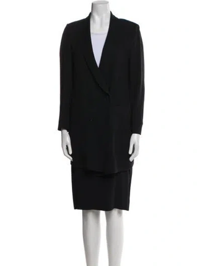 Pre-owned Sonia Rykiel Vintage Skirt Suit In Black