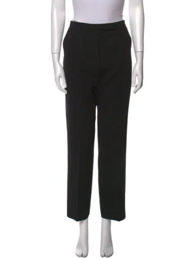 Pre-owned Sonia Rykiel Vintage Straight Leg Pants In Black