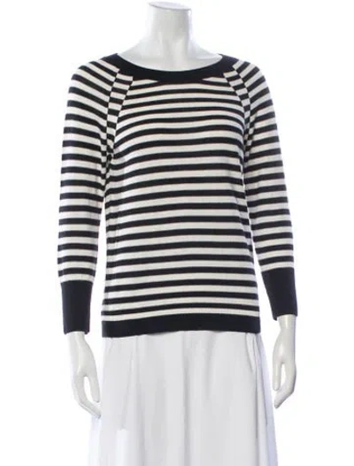 Pre-owned Sonia Rykiel Vintage Striped Top In Blue