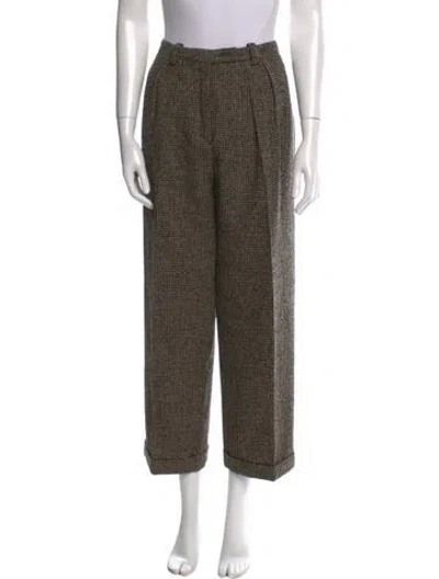 Pre-owned Sonia Rykiel Vintage Wide Leg Pants In Neutral