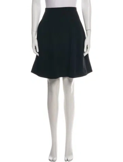 Pre-owned Sonia Rykiel Virgin Wool Mini Skirt In Green