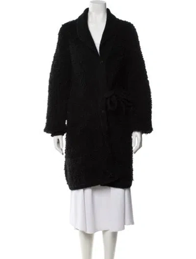 Pre-owned Sonia Rykiel V-neck Sweater In Black