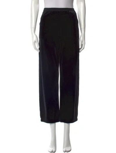 Pre-owned Sonia Rykiel Wide Leg Pants In Black