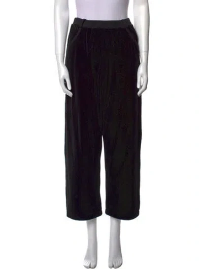 Pre-owned Sonia Rykiel Wide Leg Pants In Black