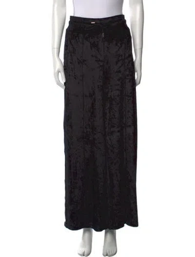 Pre-owned Sonia Rykiel Wide Leg Pants In Black