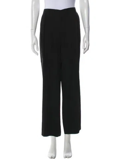 Pre-owned Sonia Rykiel Wide Leg Pants In Black