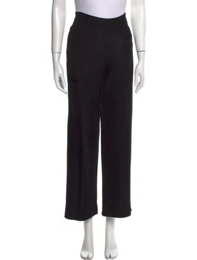 Pre-owned Sonia Rykiel Wide Leg Pants In Black
