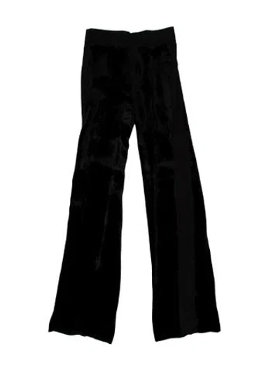 Pre-owned Sonia Rykiel Wide Leg Pants In Black