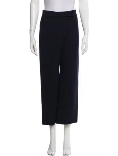 Pre-owned Sonia Rykiel Wide Leg Pants In Blue