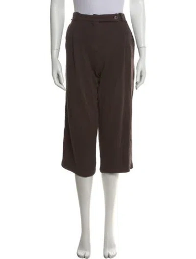 Pre-owned Sonia Rykiel Wide Leg Pants In Gray