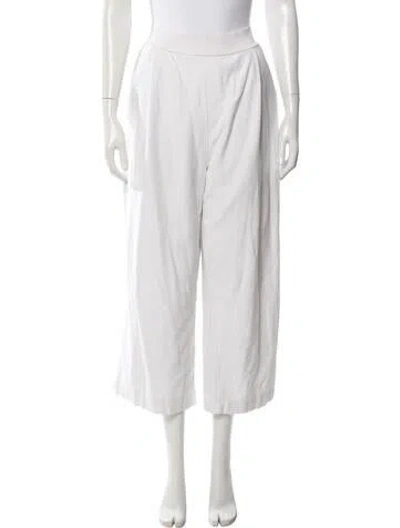 Pre-owned Sonia Rykiel Wide Leg Pants In Neutral