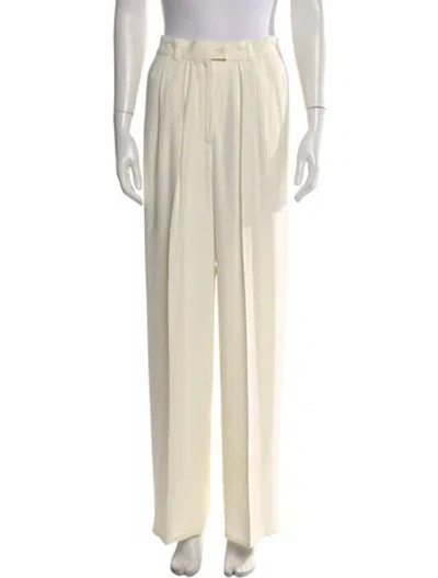 Pre-owned Sonia Rykiel Wide Leg Pants In Neutral