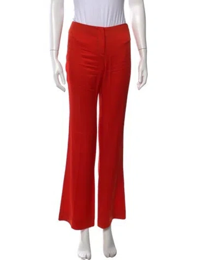 Pre-owned Sonia Rykiel Wide Leg Pants In Orange