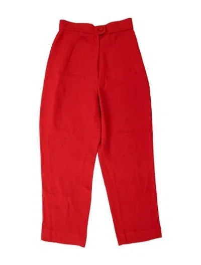 Pre-owned Sonia Rykiel Wide Leg Pants In Orange