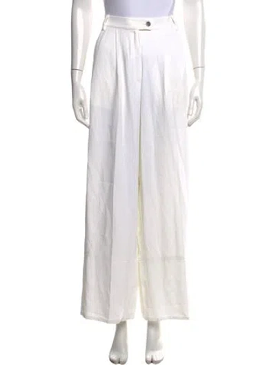 Pre-owned Sonia Rykiel Wide Leg Pants W/ Tags In White