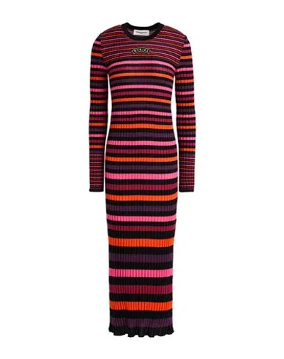 Sonia Rykiel Woman Maxi Dress Purple Size M Wool