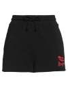 Sonia Rykiel Rouge-print Track Shorts In Black