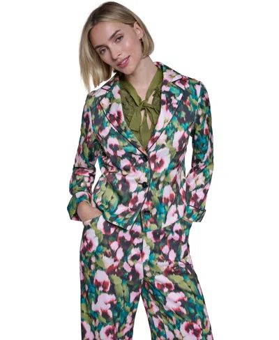 Sonia Rykiel Women's Belted Floral Lightweight Blazer In Multi
