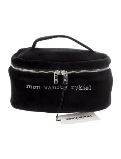 Pre-owned Sonia Rykiel Women's Cosmetic Bag  W/tags In Black