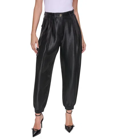 Sonia Rykiel Women's High-waist Cinch Cargo Pants In Black