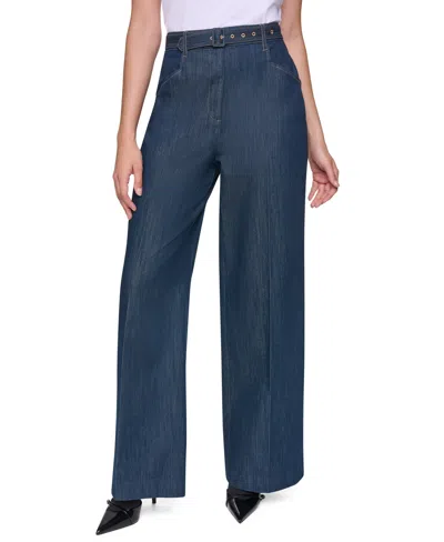 Sonia Rykiel Women's Mid-rise Straight Jeans In Navy