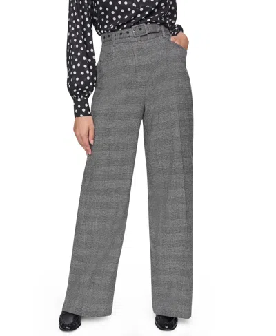 Sonia Rykiel Women's Mid-rise Straight Pants In Grey Multi