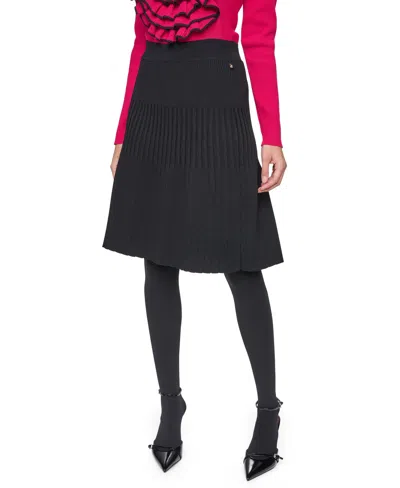 Sonia Rykiel Women's Pull-on Pleated Skirt In Black