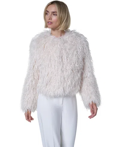 Sonia Rykiel Women's Teddy Faux Fur Jacket In White