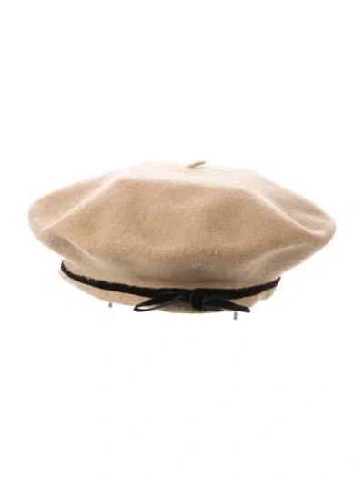 Pre-owned Sonia Rykiel Wool Beret In Brown