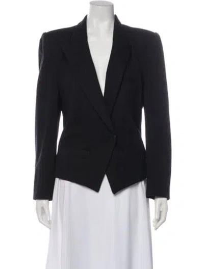 Pre-owned Sonia Rykiel Wool Blazer In Black