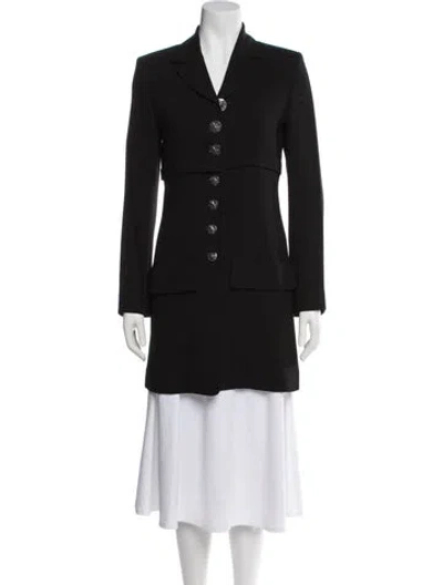 Pre-owned Sonia Rykiel Wool Blazer In Black