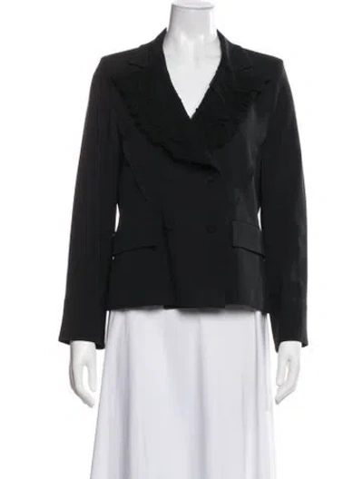 Pre-owned Sonia Rykiel Wool Blazer In Black