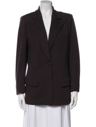 Pre-owned Sonia Rykiel Wool Blazer In Brown