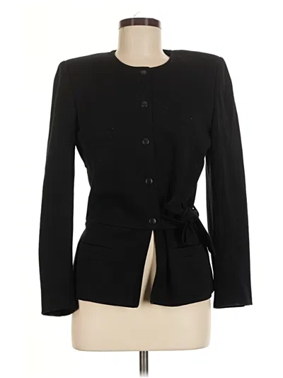 Pre-owned Sonia Rykiel Wool Blazer Jacket In Black