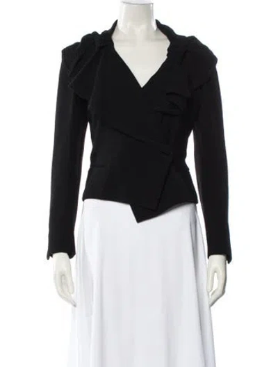 Pre-owned Sonia Rykiel Wool Evening Jacket In Black