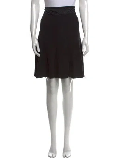 Pre-owned Sonia Rykiel Wool Knee-length Skirt In Black
