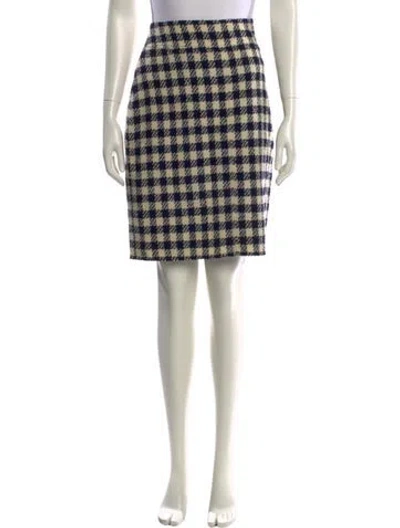 Pre-owned Sonia Rykiel Wool Knee-length Skirt In Multi