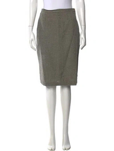 Pre-owned Sonia Rykiel Wool Knee-length Skirt In Multi