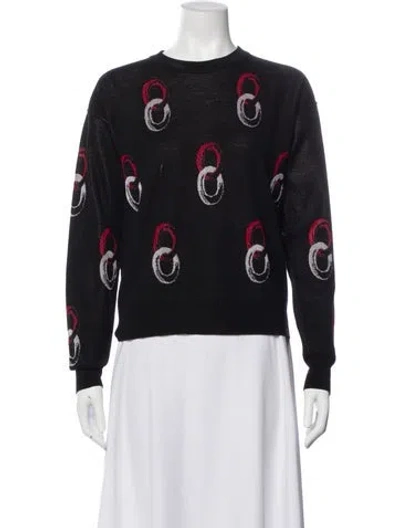 Pre-owned Sonia Rykiel Wool Printed Sweater In Multi
