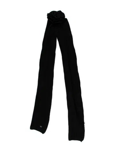 Pre-owned Sonia Rykiel Wool Shawl In Black