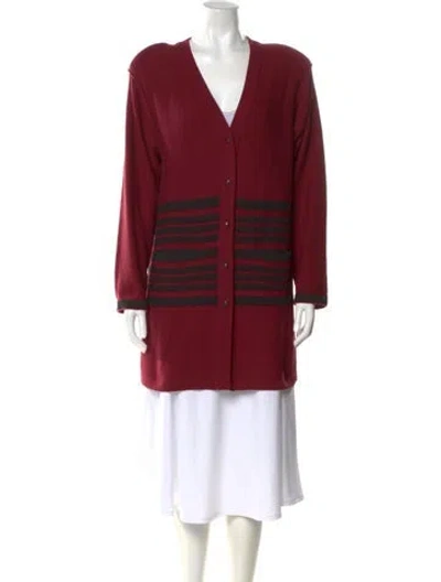 Pre-owned Sonia Rykiel Wool Striped Sweater In Multi