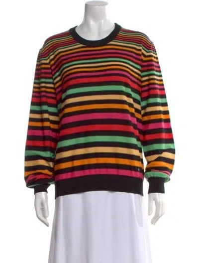 Pre-owned Sonia Rykiel Wool Striped Sweater W/ Tags In Multi