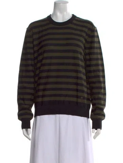 Pre-owned Sonia Rykiel Wool Striped Sweatshirt W/ Tags In Multi