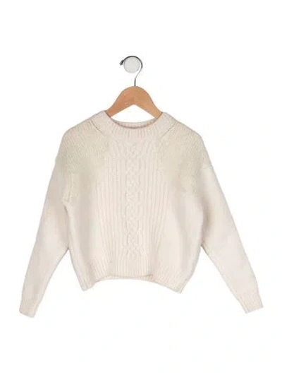 Pre-owned Sonia Rykiel Wool Turtleneck Sweater In White