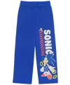 Sonic Boys 5-20 Hedgehog Ring Drop Printed Pants In Blue