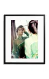 Sonic Editions Bianca Jagger In Green Photography Print In Black